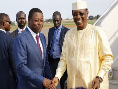 Togo: le Président de l’Union Africaine, Idriss Déby prend part ce samedi au sommet extraordinaire de Lomé pour la sécurité maritime