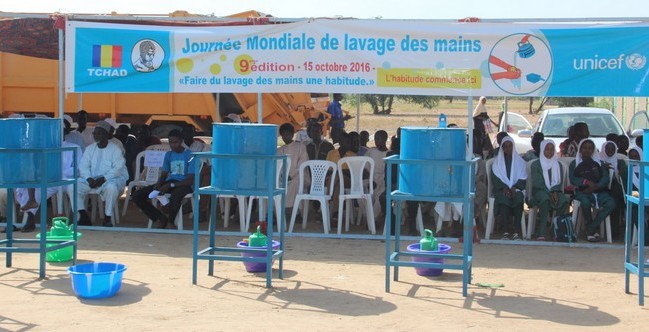 9ème Journée mondiale du lavage des mains: célébration à la mairie du 10e arrondissement de N’Djamena