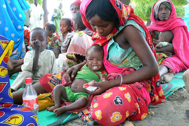Hôpital de l’Amitié Tchad-Chine débordé: plus de 100 enfants sévèrement malnutris sont pris en charge chaque semaine