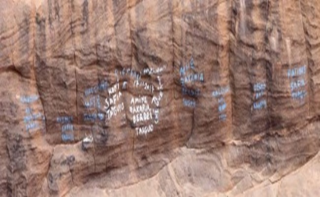 Le Tchad, un pays à l’abandon: le site classé au patrimoine mondial de l’humanité d’Archi dans l’Ennedi gravement vandalisé !