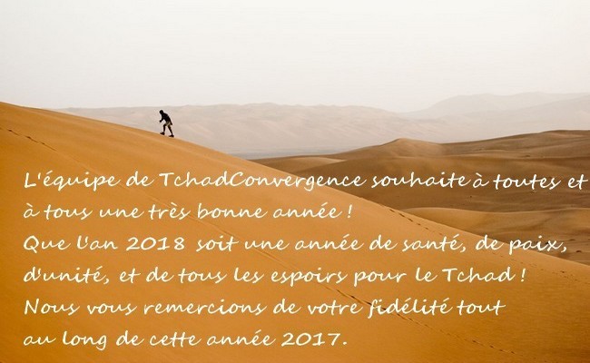 Tchad: bonne et heureuse année 2018 !