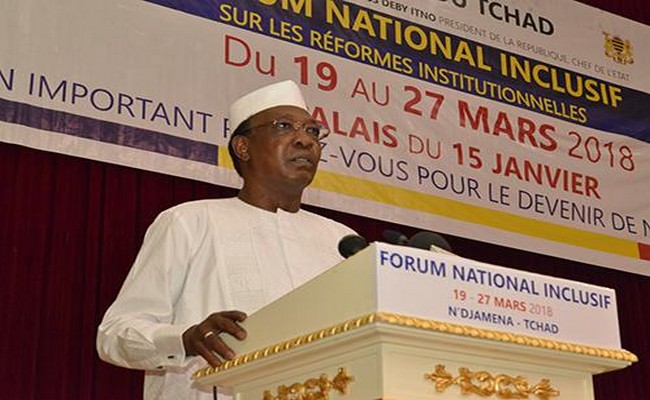 Tchad: le Président Idriss Déby s’interroge sur l’utilité de tous ces partis politiques qui ont boycotté son Forum national « inclusif »