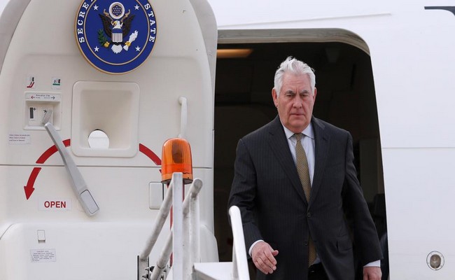 Le secrétaire d’État américain Rex Tillerson débute sa première tournée africaine par le Tchad ce mardi 6 mars