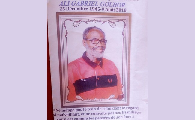 Tchad: témoignage de la CPDC à l’occasion des obsèques de feu Ali Gabriel Golhor