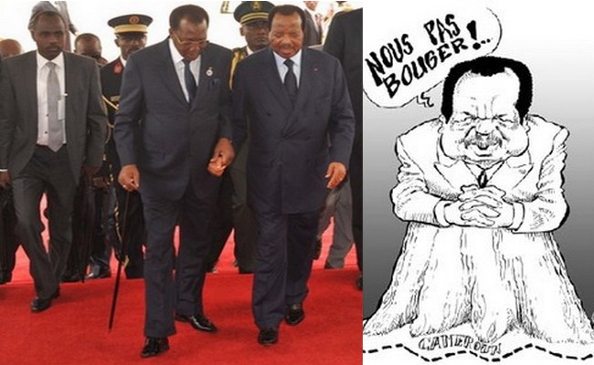 Crise politique au Cameroun et au Tchad: quand Biya convoque un « grand dialogue national », son compère Déby prolonge l’état d’urgence de 4 mois