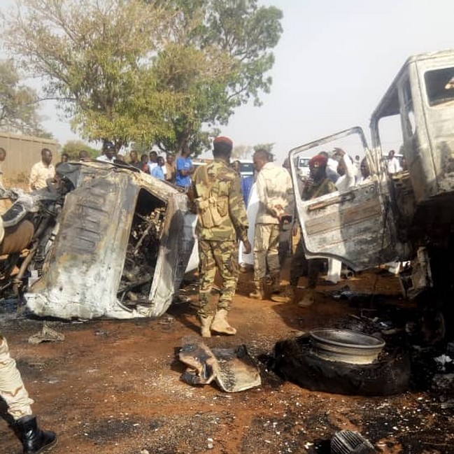 Tchad: 5 gardes nomades dont un officier sont morts dans une collision entre un pick-up et un camion-citerne à Moundou