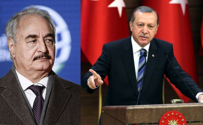 Le Président turc Erdogan: « Haftar n’est qu’un pirate là-bas »