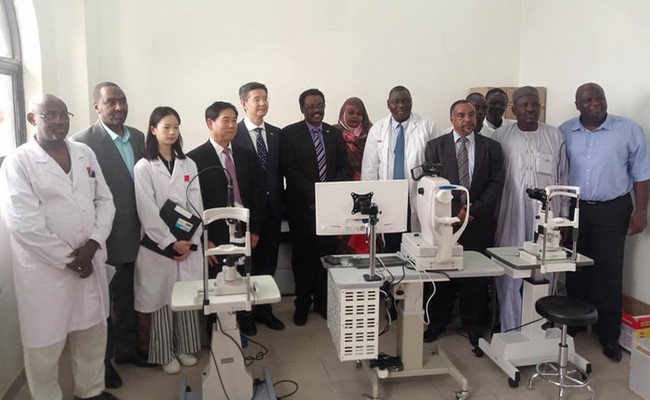 Lancement d’une caravane ophtalmologique chinoise à l’hôpital de l’Amitié Tchad-Chine