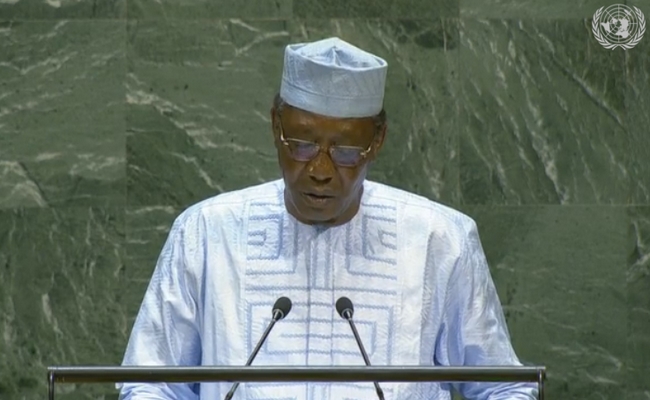 Discours du Président Idriss Déby lors de la 74e session de l’Assemblée générale des Nations Unies