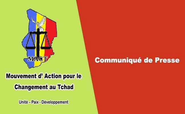 Tchad: le mouvement rebelle MACT apporte son soutien au Comité d’autodéfense de Miski « contre la dérive guerrière du gouvernement de Déby »