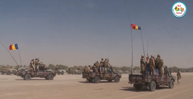 Le contingent de soldats tchadiens va quitter Niamey pour Téra dans la zone dite des « trois frontières » entre le Niger, le Mali et le Burkina Faso