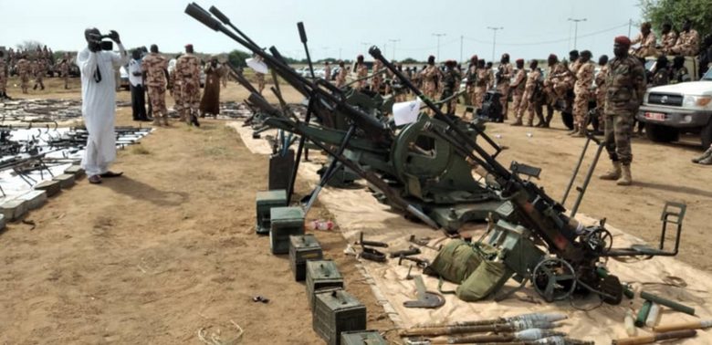 Au Tchad, 1309 armes de guerre de tous calibres saisies sur des civils pro-Déby