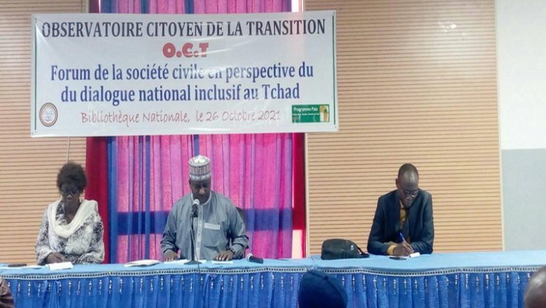 Deux observatoire citoyens émettent des réserves sur la conduite de la transition au Tchad